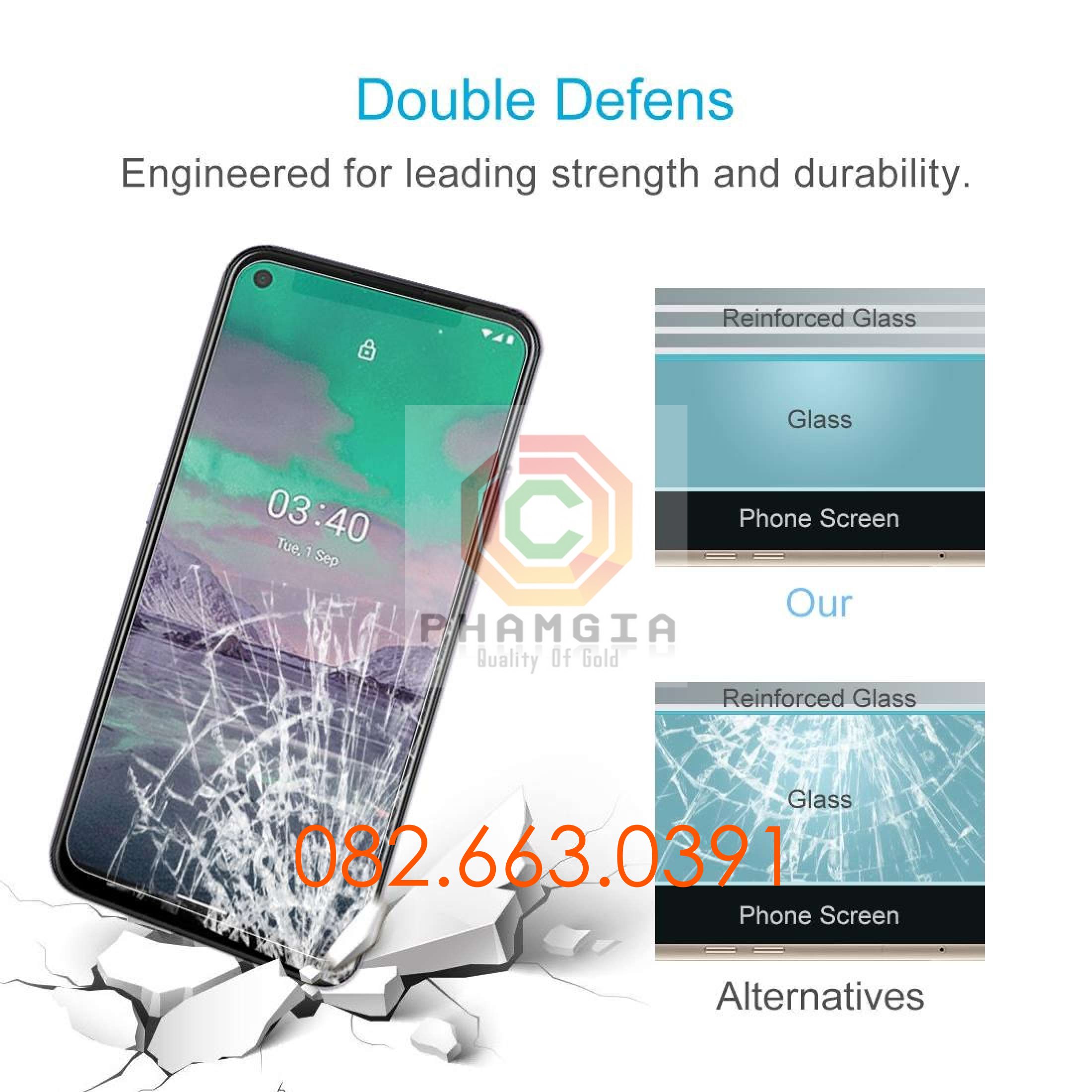 Dán cường lực Nokia 3.4 ppf siêu bền