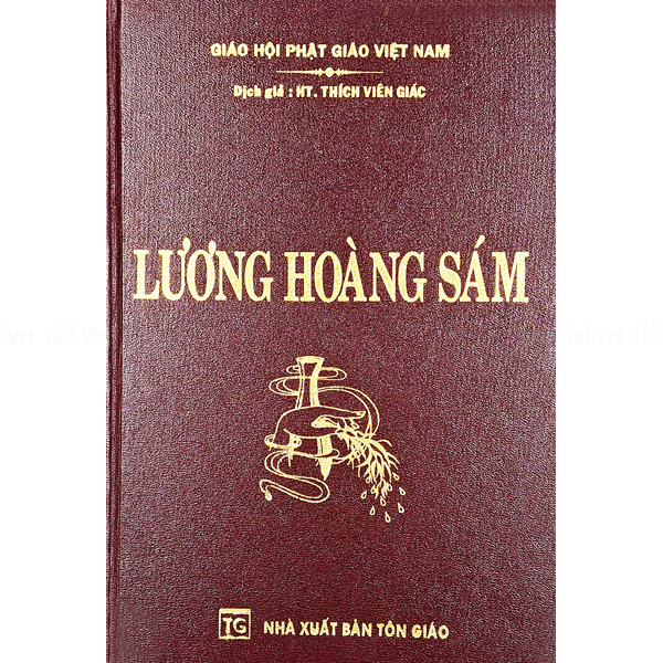 Sách Phật Giáo - Lương Hoàng Sám - Thích Viên Giác  (Bìa Da) - Newshop