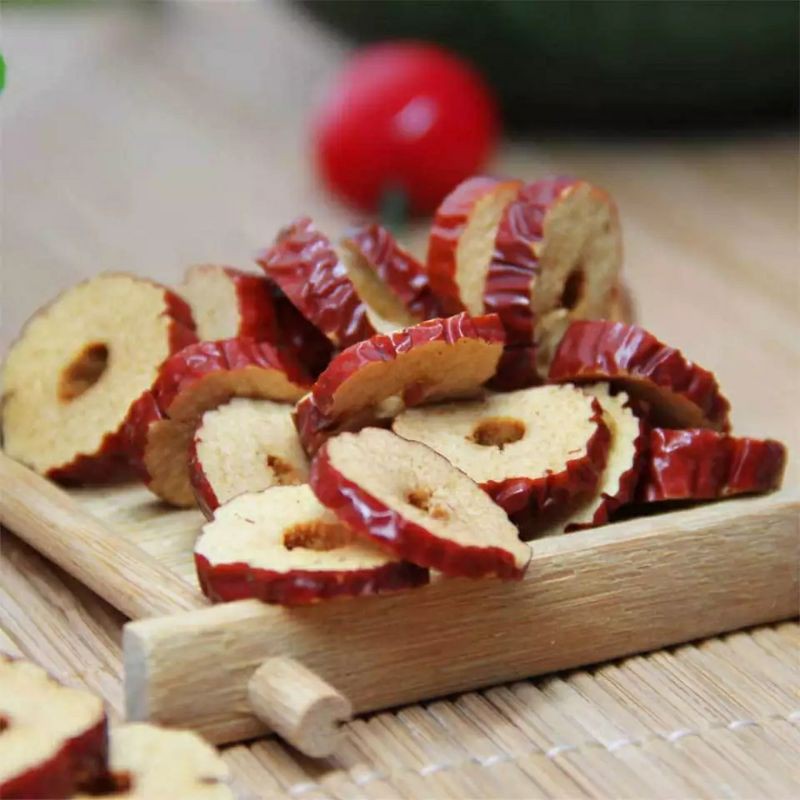 Táo đỏ thái lát sấy khô 500gr