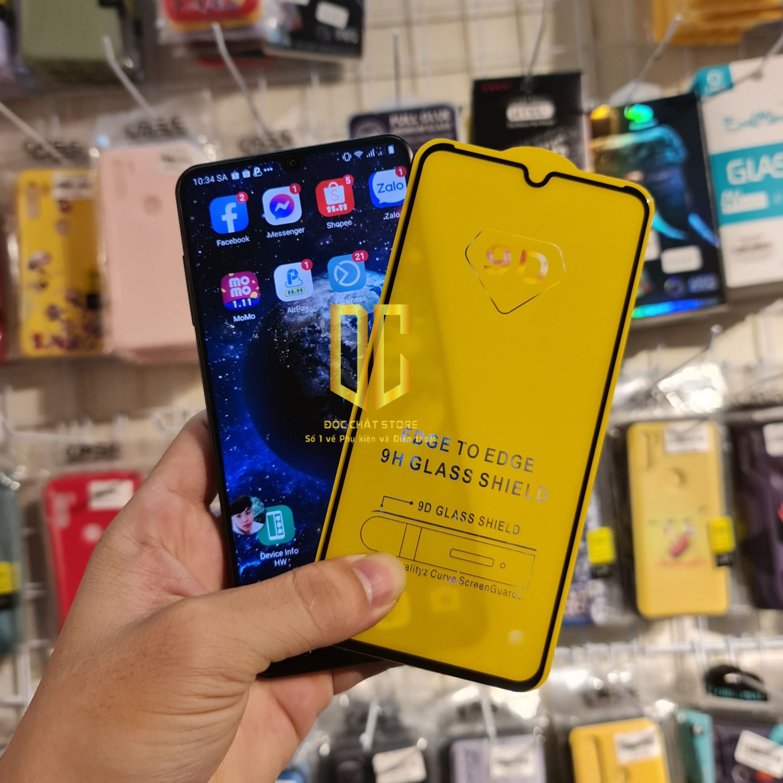 Kính cường lực Vsmart Aris