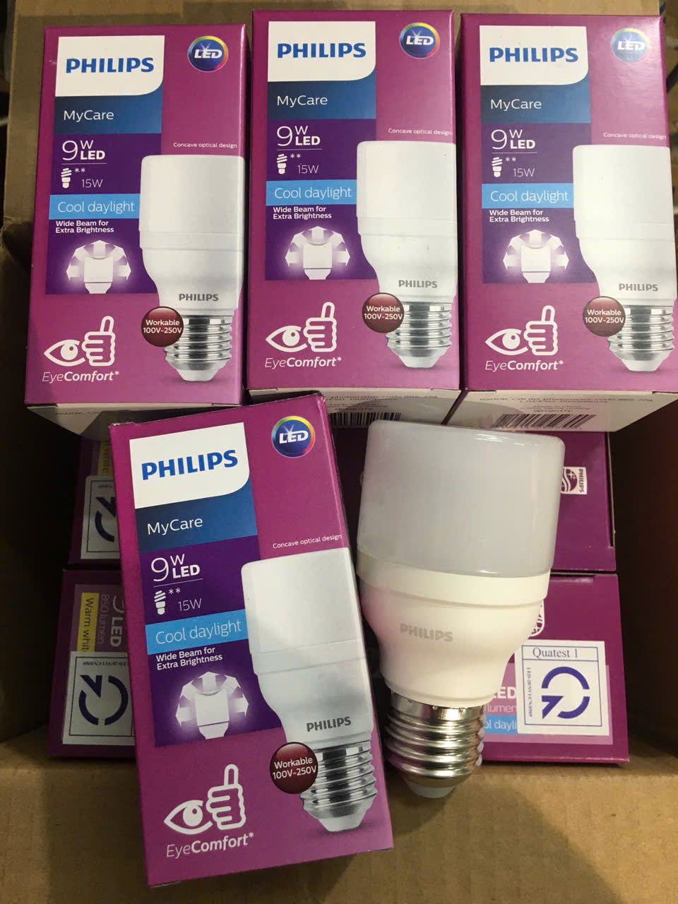 [Mã LIFE15820K giảm 10% đơn 59K] BÓNG LED BRIGHT 9W E27 1CT/12 APR PHILIPS