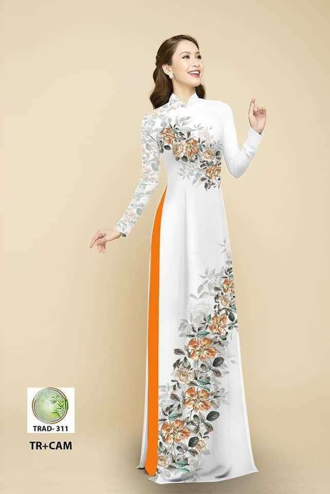 Áo dài truyền thống AD12-01 (CẢ BỘ