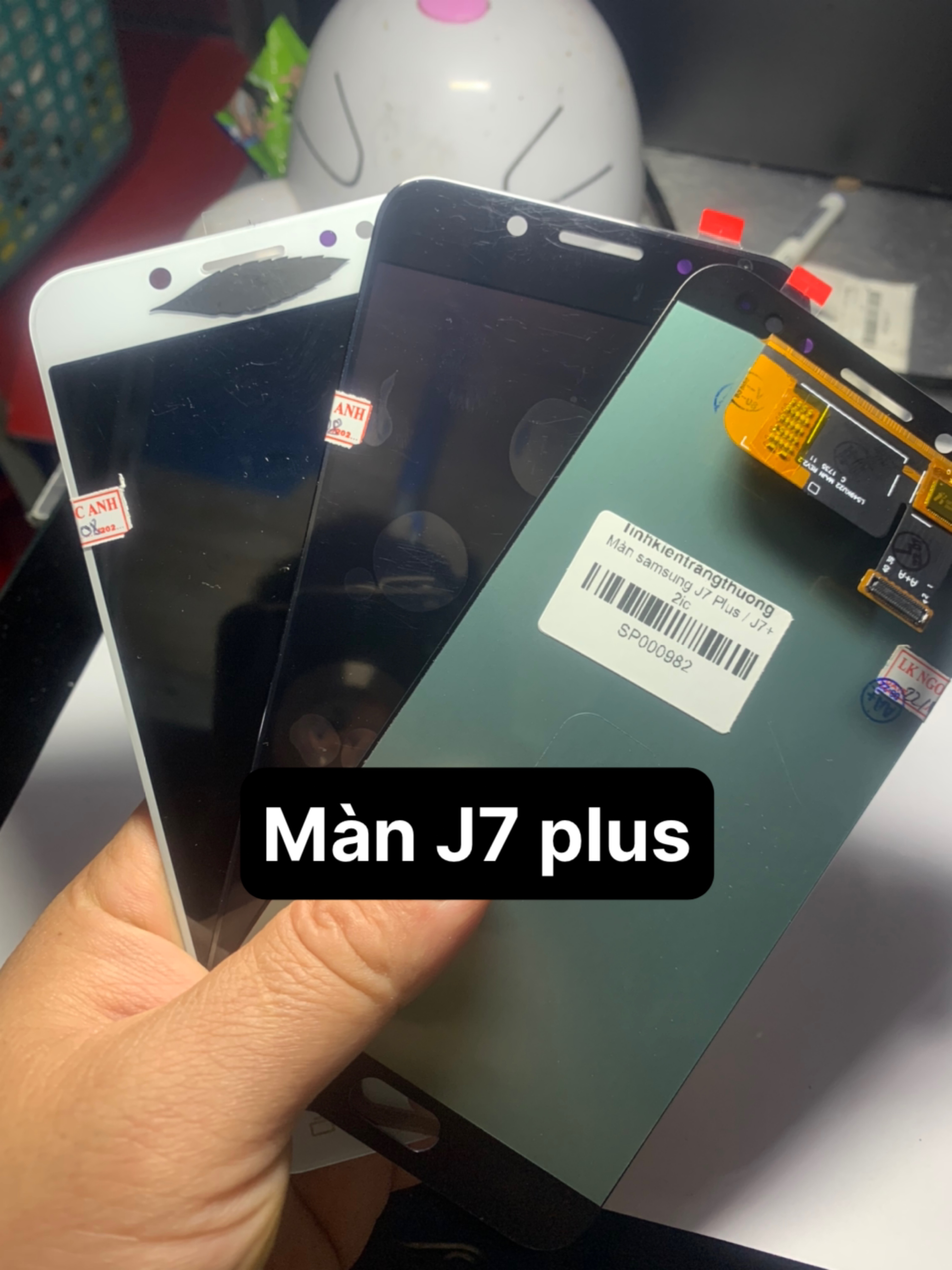 Màn hình samsung j7 plus / j7+, 2ic hàng zin