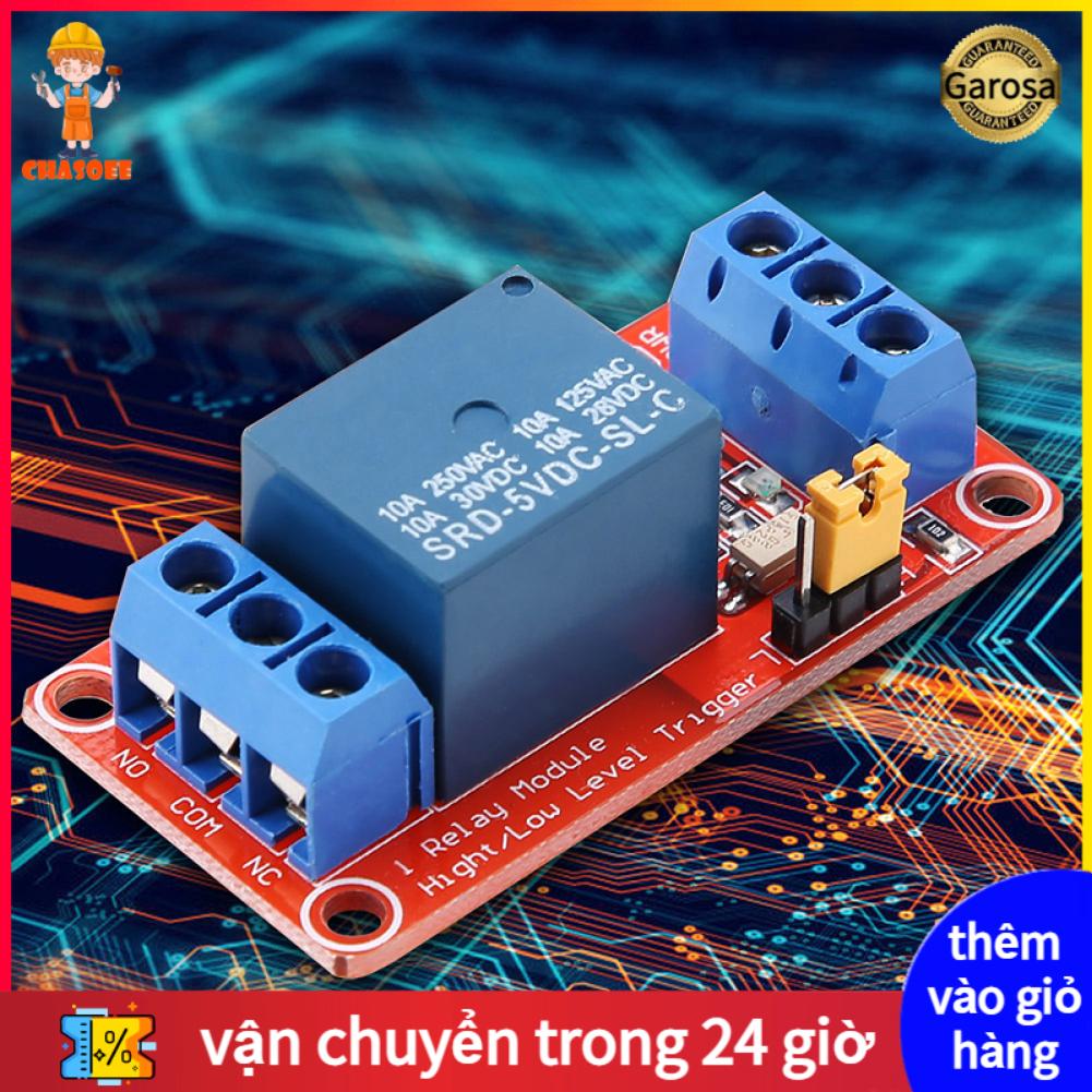 1 Channel Optocoupler Relay Module Board High & Low Trigger 5V/12V/24V