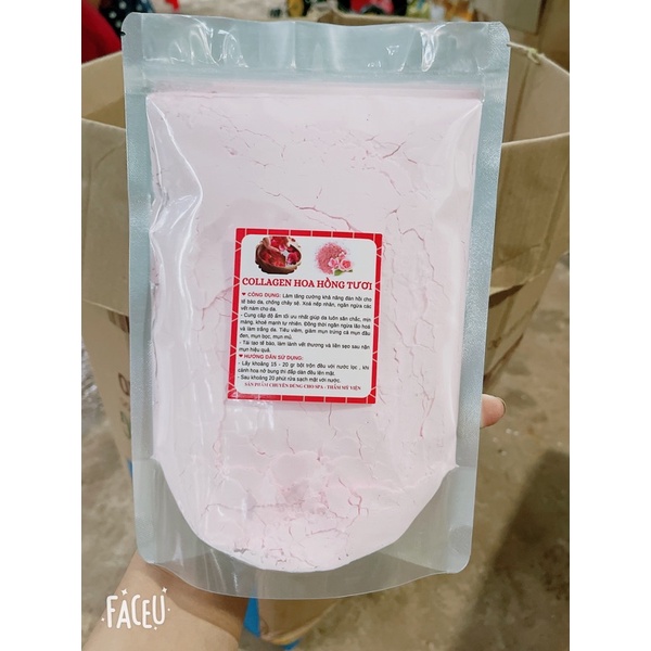 1Kg Mặt Nạ Dẻo Hoa Hồng