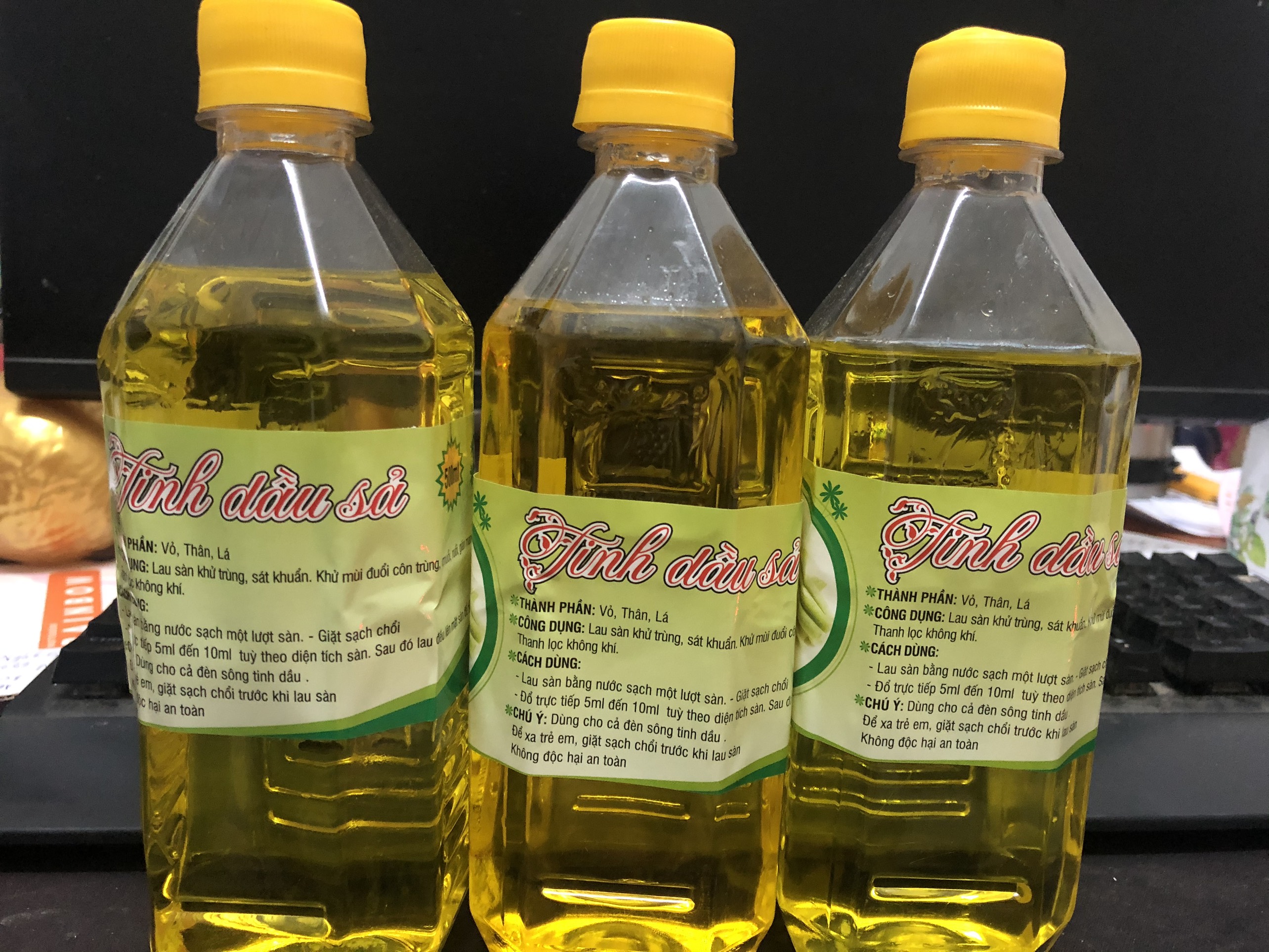 Tinh Dầu Xả Chai 500ml