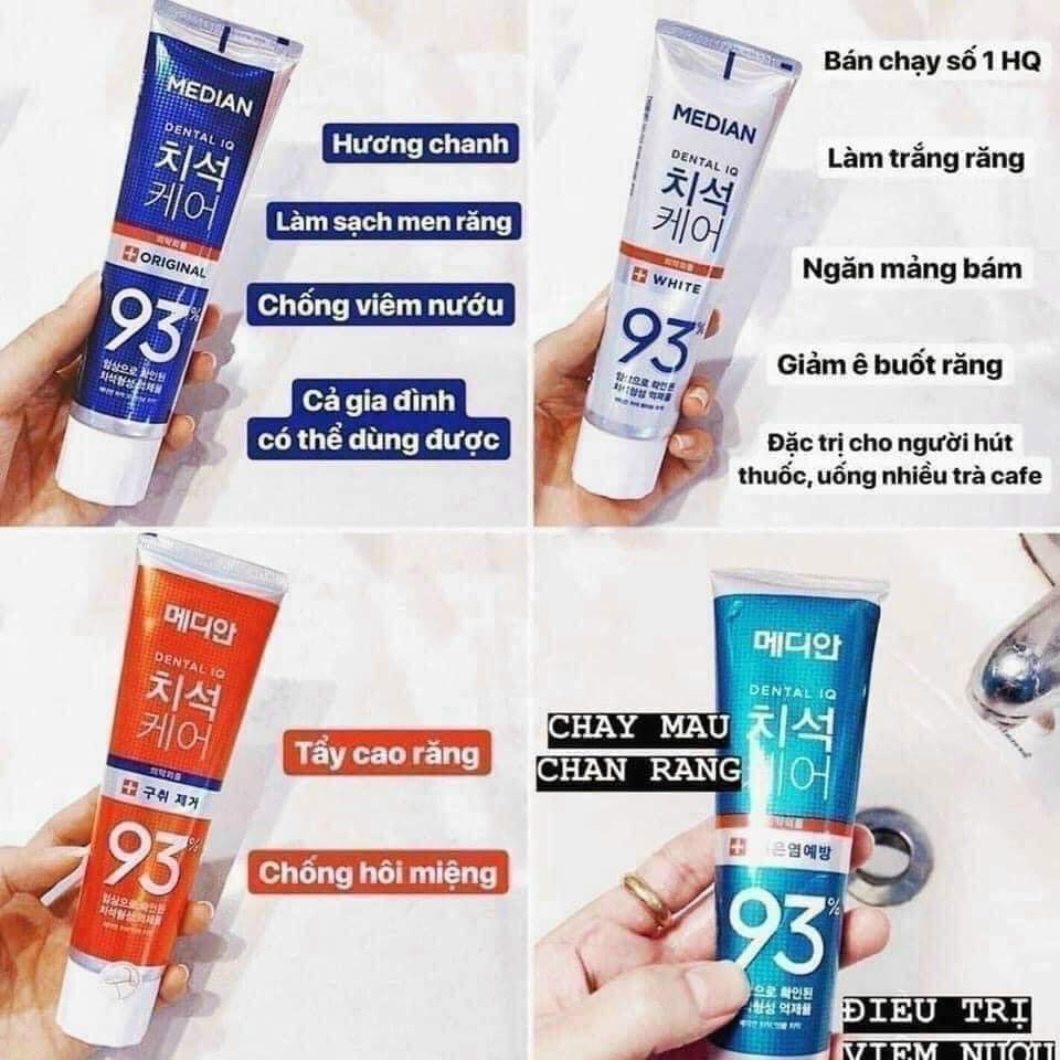 Kem Đánh Răng Median Dental IQ 93% Toothpaste 120g