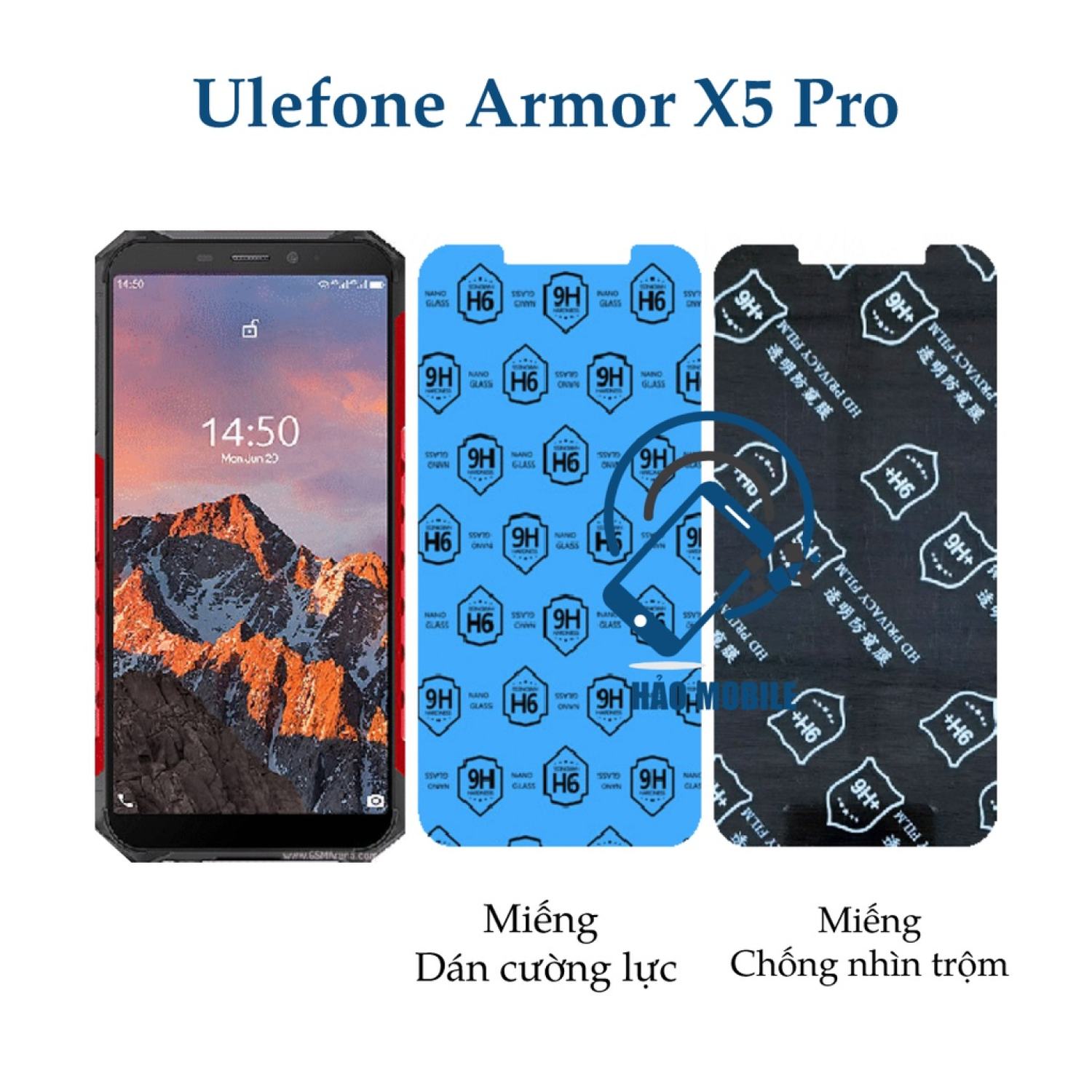 Dán cường lực dẻo nano Ulefone Armor X5 Pro