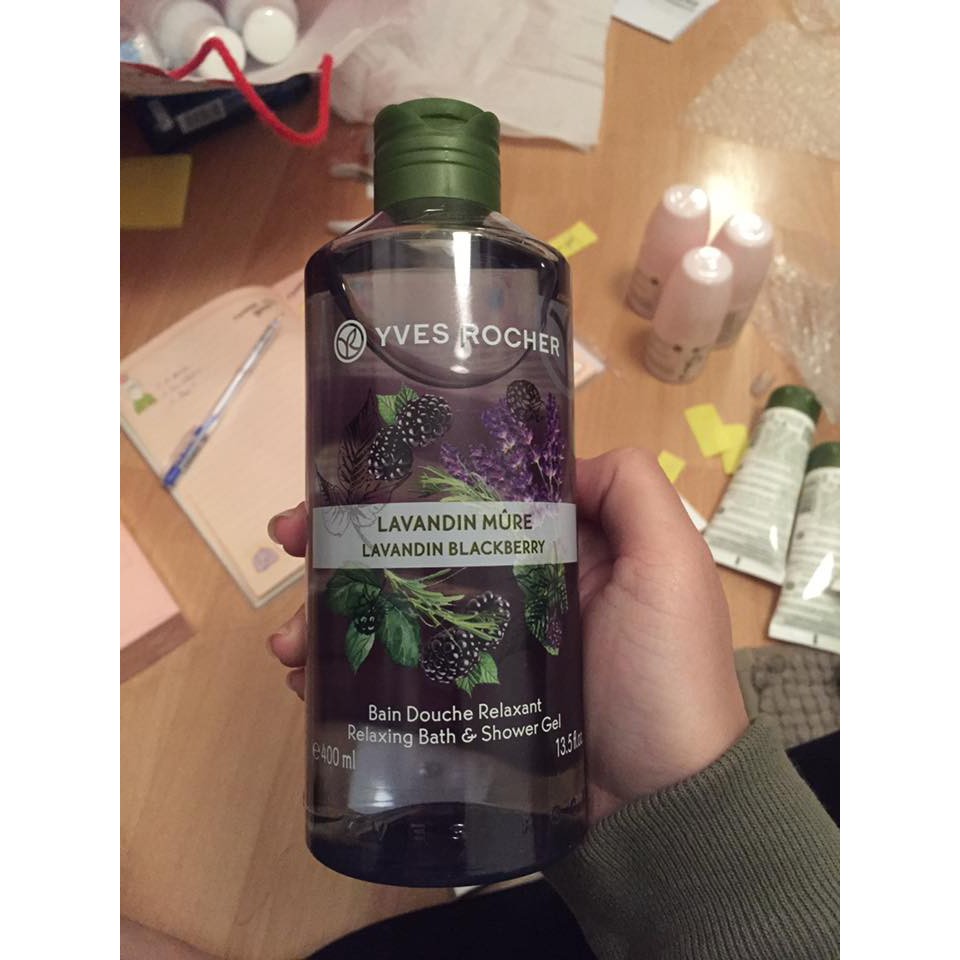 Sữa tắm Yves Rocher LAVENDER 400ml
