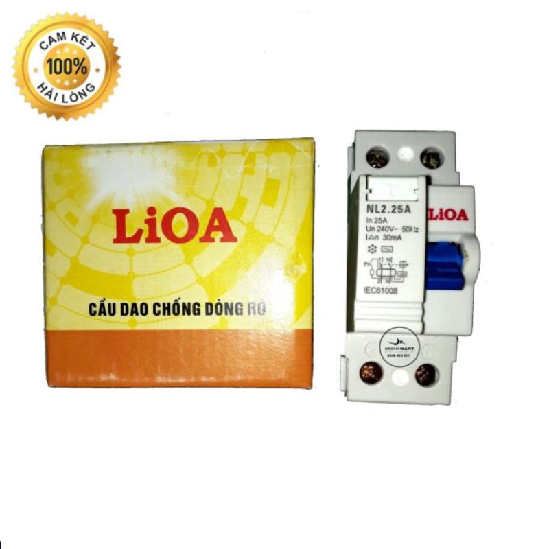 Aptomat chống giật Lioa dòng rò 30 mA (cầu dao chống dòng rò)  25A - 32A - 40A - Michi Electric