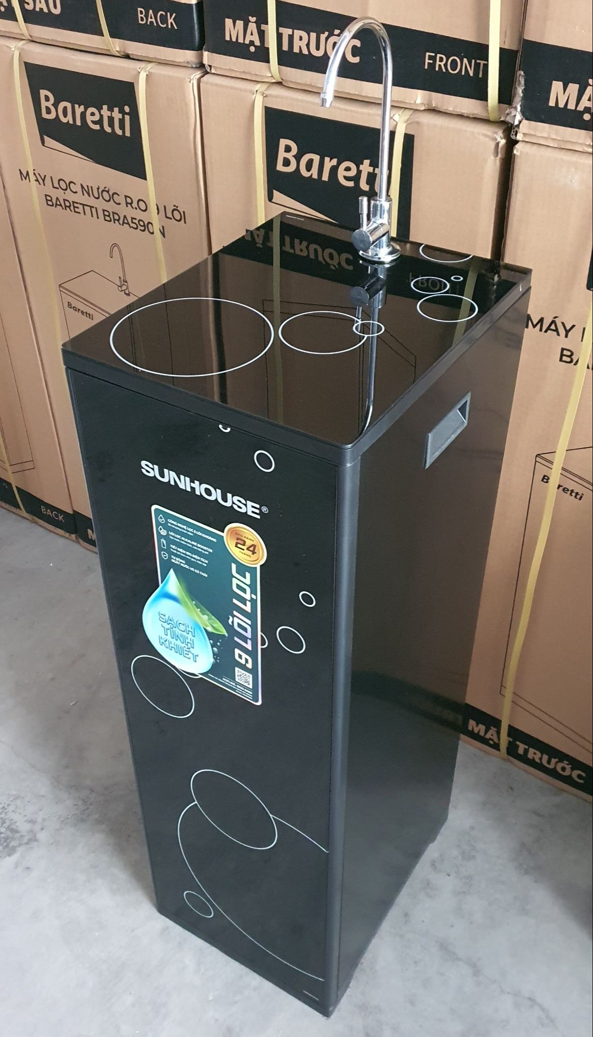 Máy lọc nước RO Sunhouse SHA8889K 9 lõi
