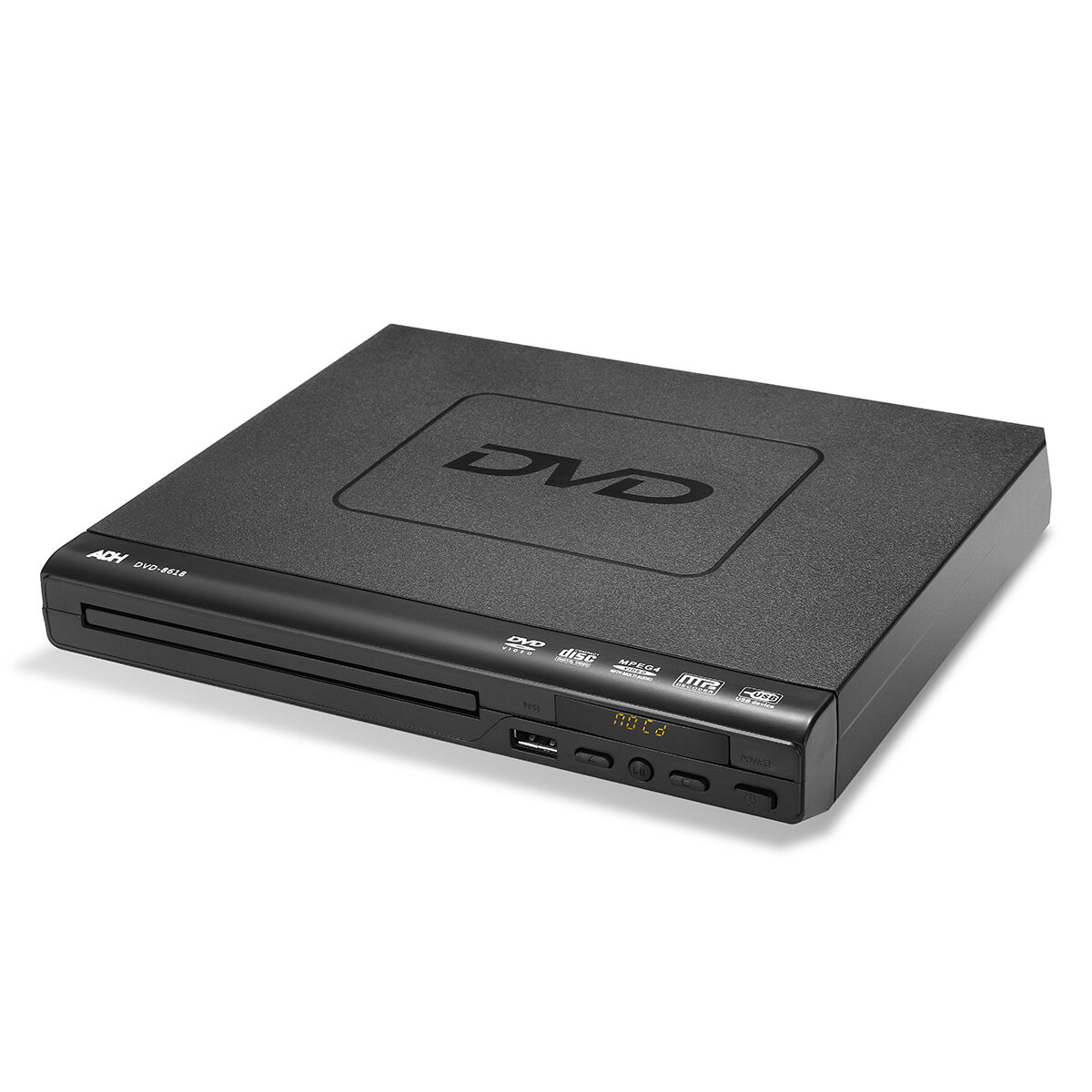 1080P HD 15W LCD DVD Player Compact Multi Region Video HDMI MP4 MP3 CD USB Controller DVD Player with HDMI Port
