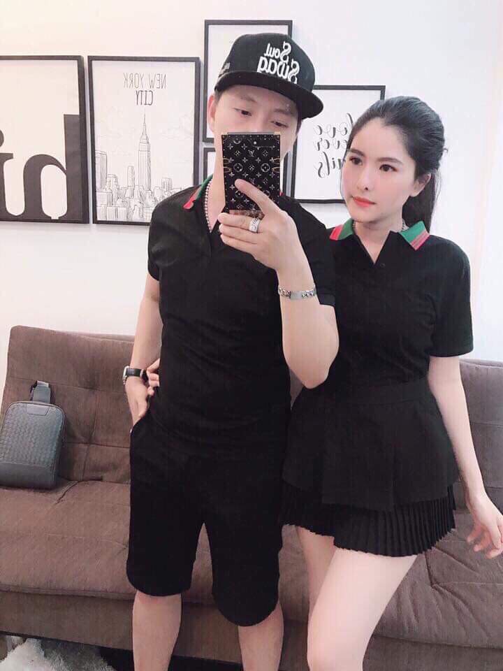 Áo thun cặp thời trang cao cấp aoc22