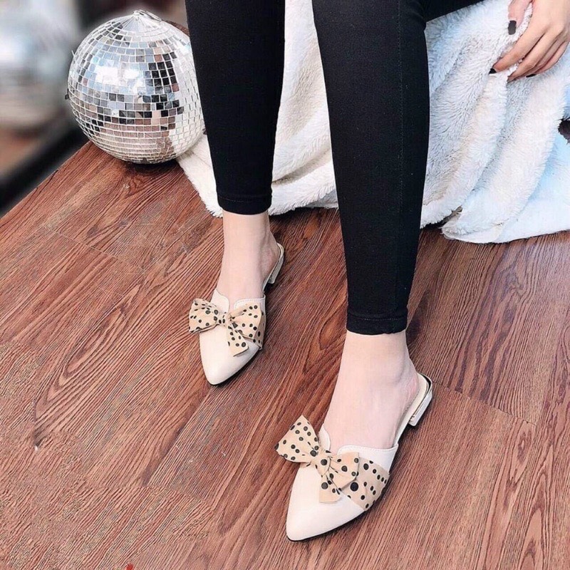 Sục nữ nơ chấm bi siêu đẹp