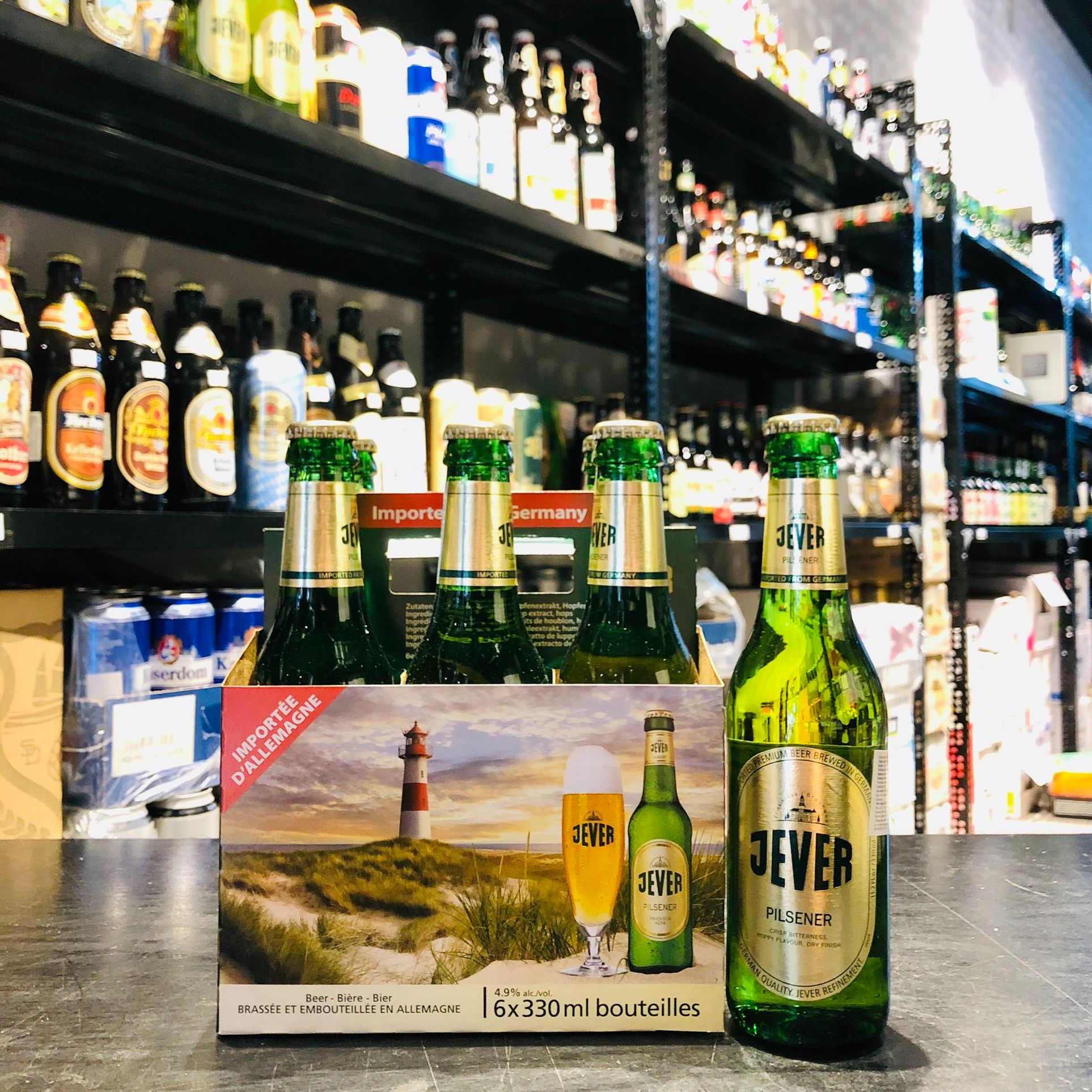 Bia nhập Đức Jever Pilsner 4.9% Chai 330ml
