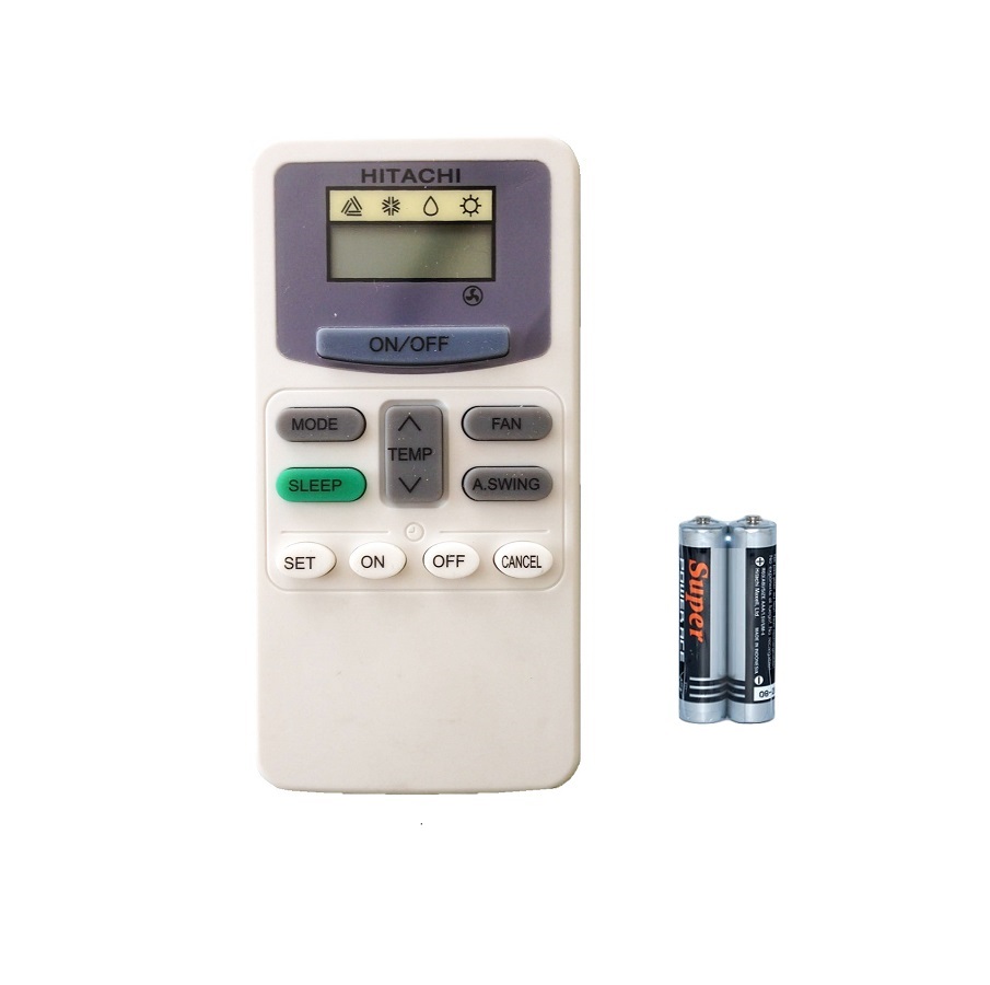 Remote Điều Khiển Máy Lạnh HITACHI Điều Hòa G646G D0035 Kèm Pin