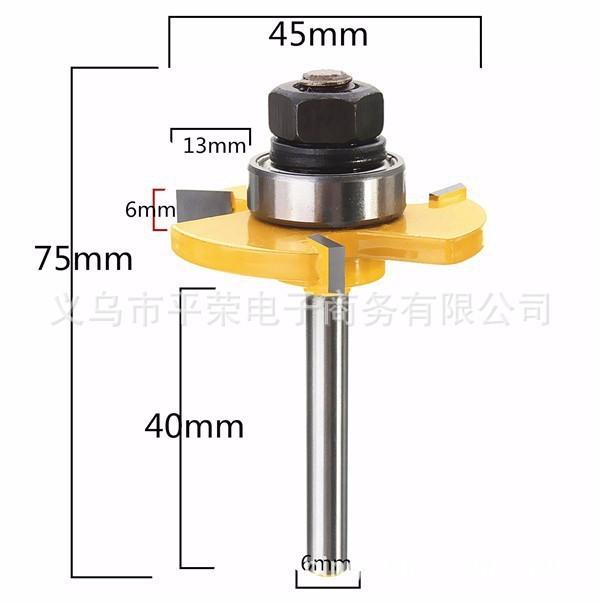Bộ mũi phay gỗ  làm ván ghép sàn