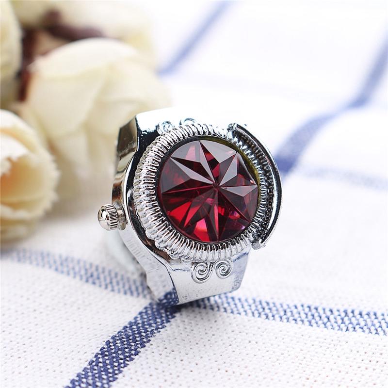 [HCM]Nhẫn đồng hồ đính đá phong cách vintage