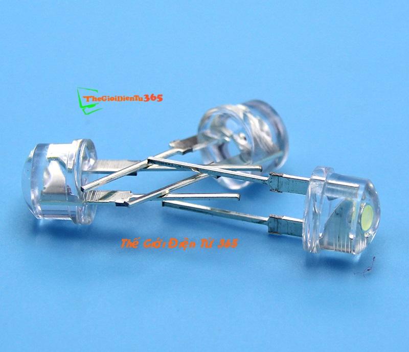BỘ 20 LED LÙN 8MM TRẮNG