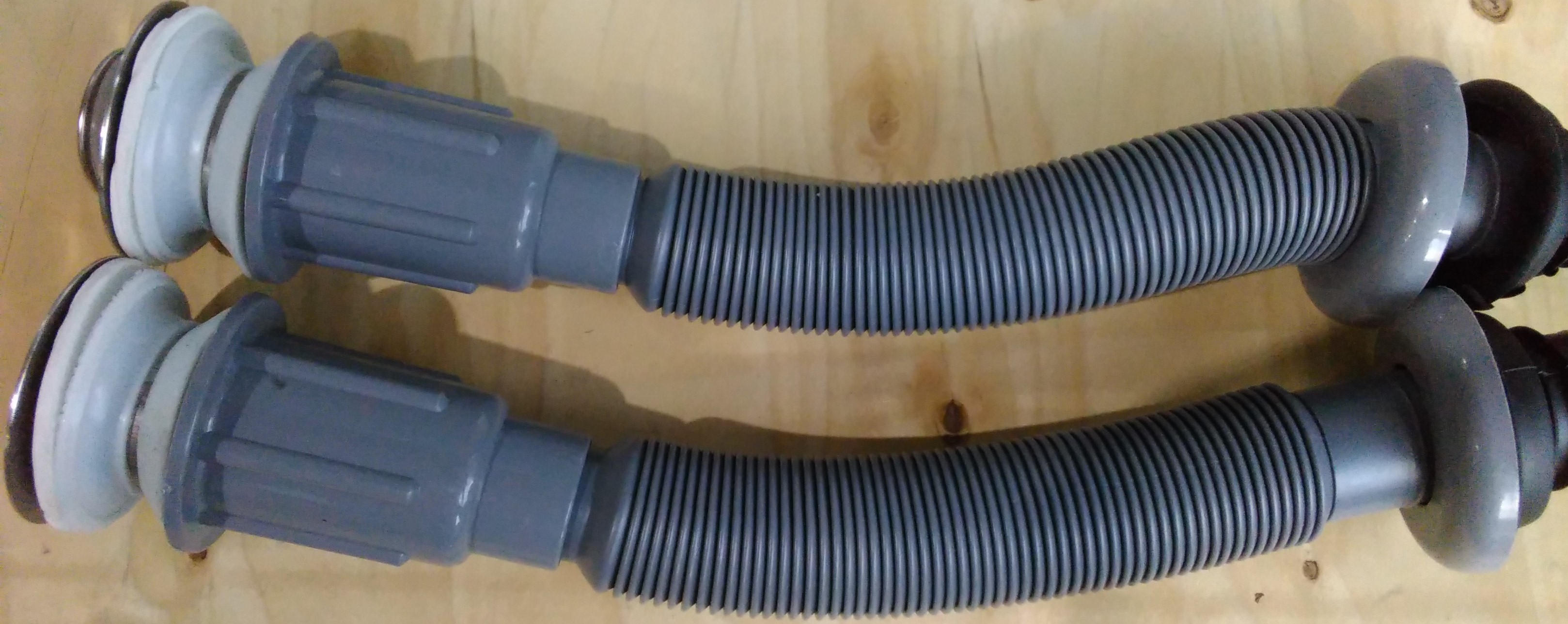 Xi Phông, Xả Lavabo Ruột Gà Cao Cấp. Xi Phông Nhấn Thoát Nước Chậu Rửa Mặt Nhựa Sun Đầu Inox.