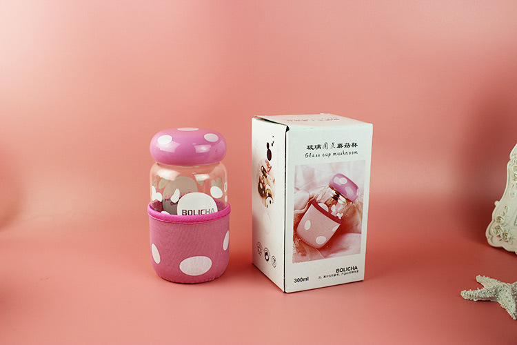 Bình Đựng Nước Hình Nấm Bolicha 300ml