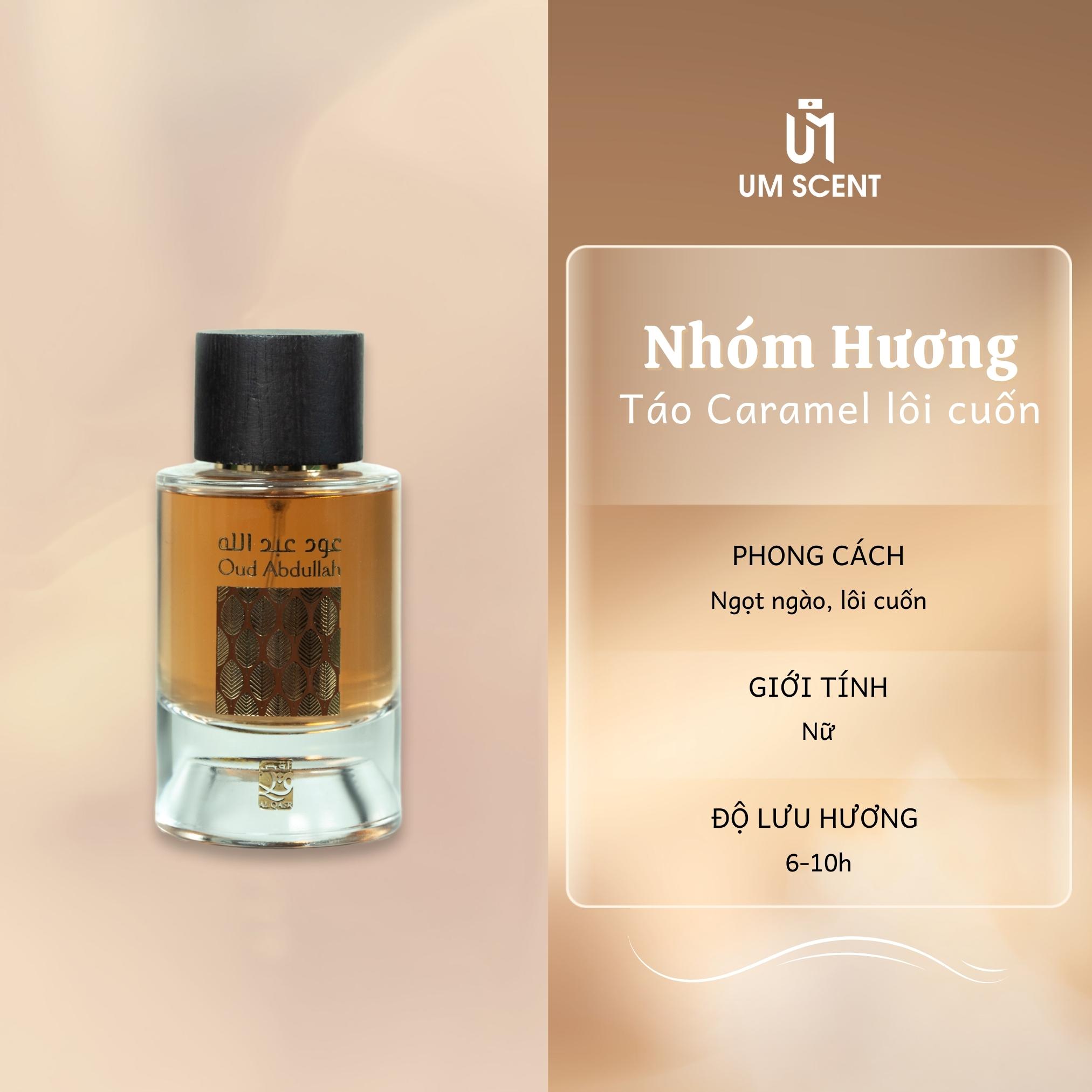 Nước Hoa Nữ Oud Abdulla 100ml & 10ml