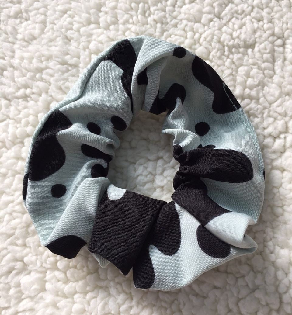 ( Combo 10) Dây cột tóc, chun cột tóc bò sữa dễ thương