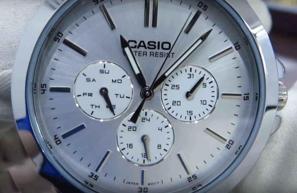 Đồng hồ nam Casio Anh Khuê MTP-V300D-7AUDF