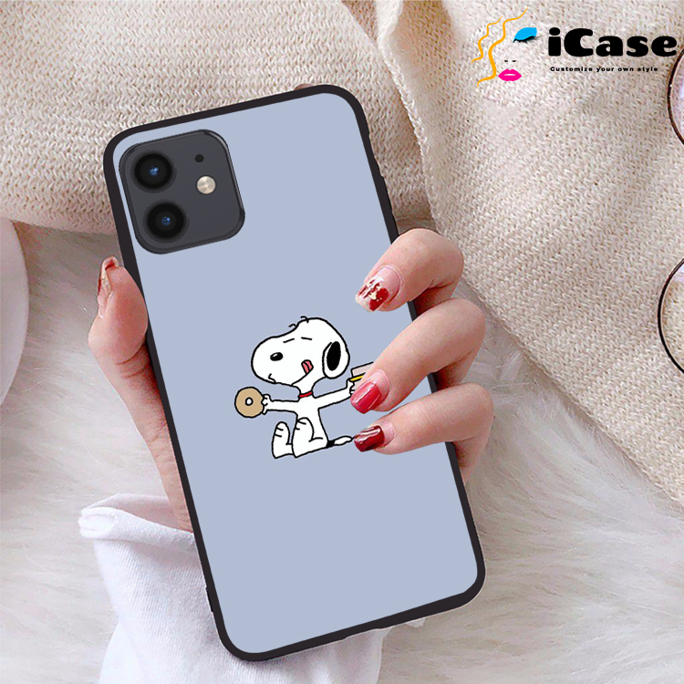 Ốp lưng iPhone 12 viền dẻo TPU BST Snopy