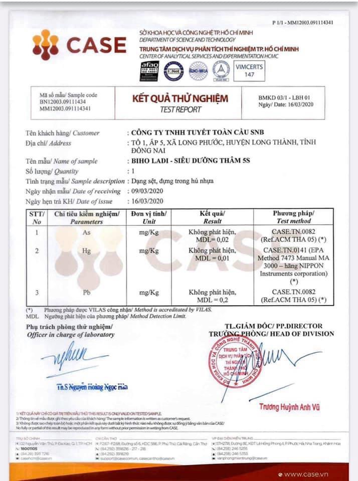 Siêu Dưỡng Thâm 5s Biho Ladi