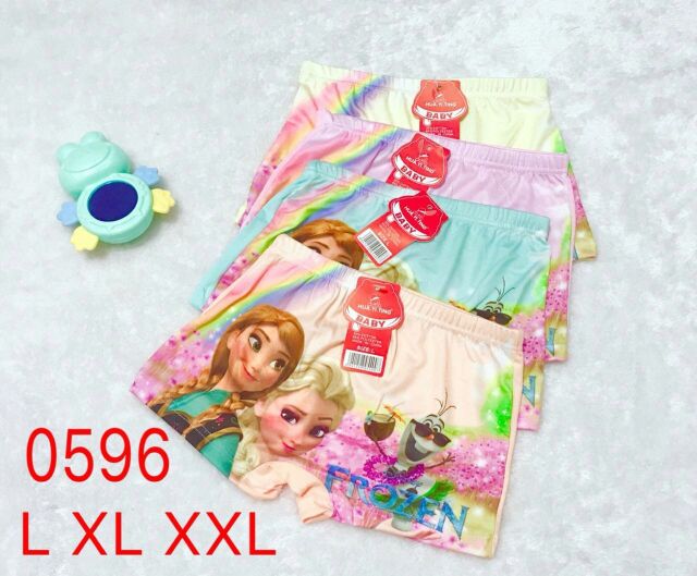 SET 5 QUẦN CHIP ĐÙI ELSA CHO BÉ (7-25kg)