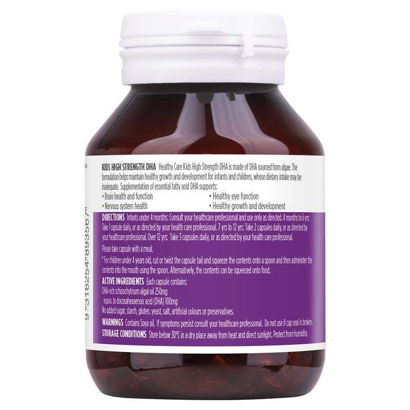 Bổ sung DHA cho bé Healthy Care 60v