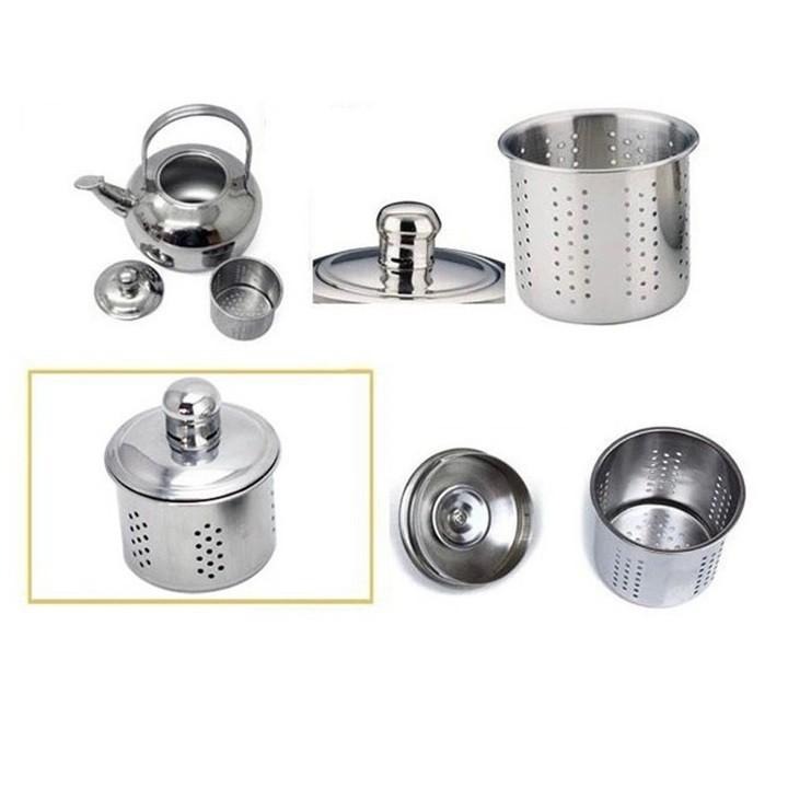 Bình pha trà- cà phê inox có lưới lọc dung tích 600ml - bình pha trà