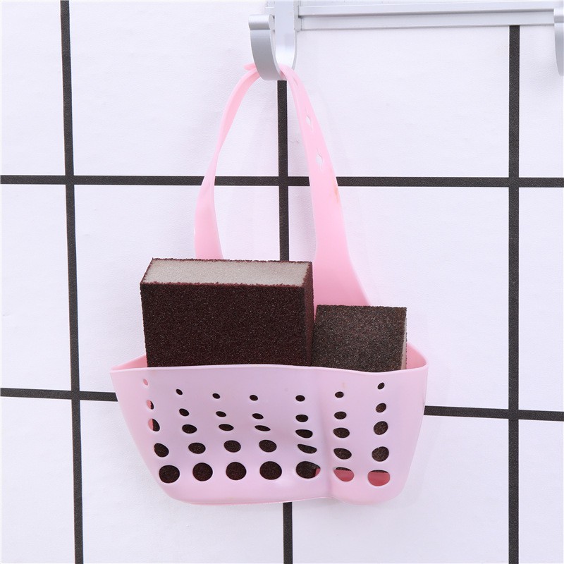 [Giỏ đựng lưới rửa bát] và xà bông (e7)