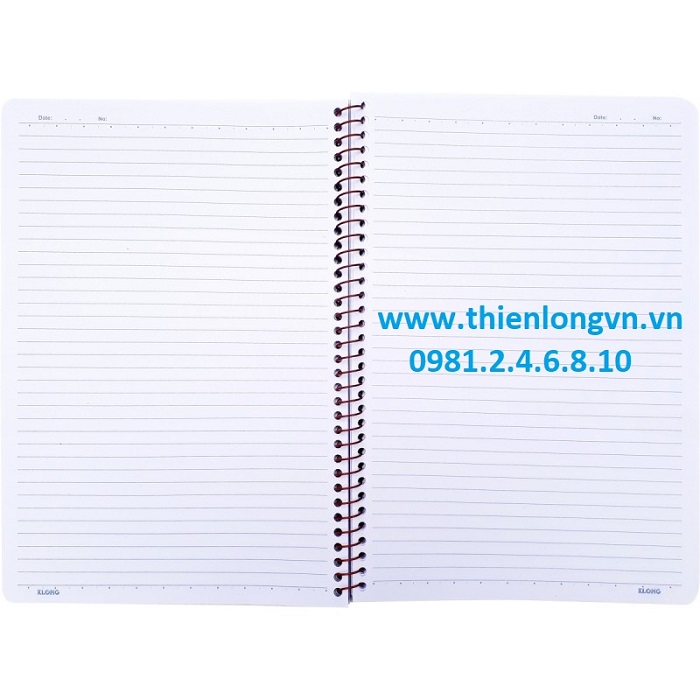 Sổ lò xo đơn A4 - 400 trang; Klong 394