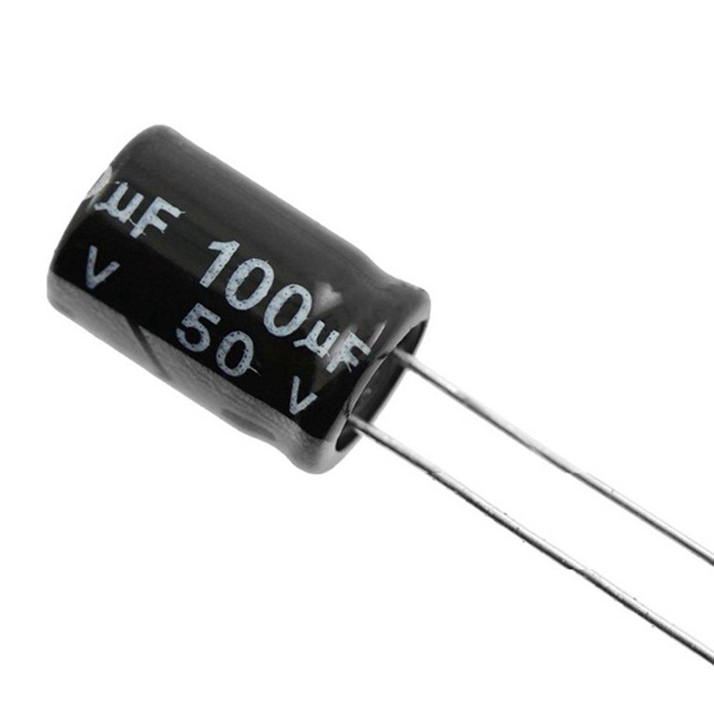[30 cái] Tụ hóa 100uF (16V, 50V)
