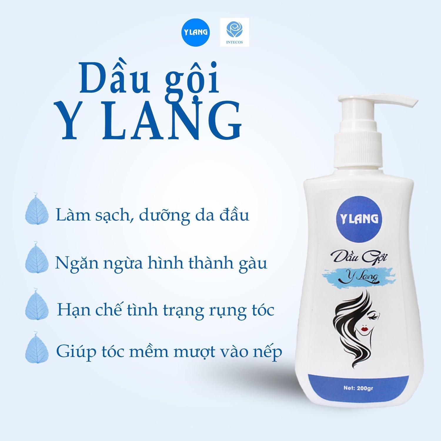 Combo dầu gội và sirum kích mọc tóc YLang
