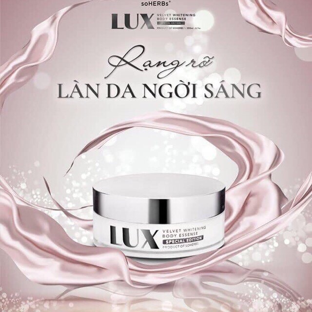 [HCM]Kem Dưỡng Da Body LUX soHerbs 200gram