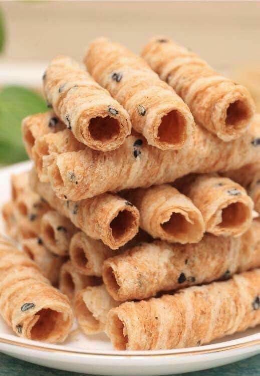 [HCM]Bánh quế dừa Tropical Fields Organic Crispy Coconut Rolls