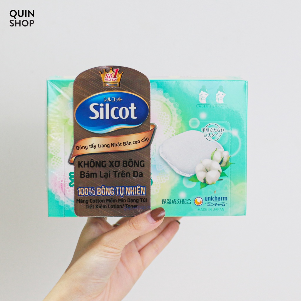 Bông Tẩy Trang Silcot Unicharm
