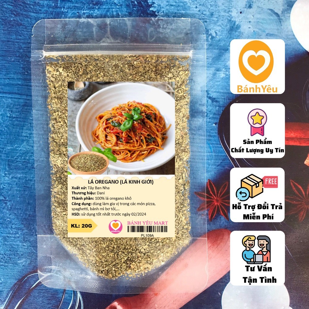 Lá Oregano khô (CHIA - 20g)
