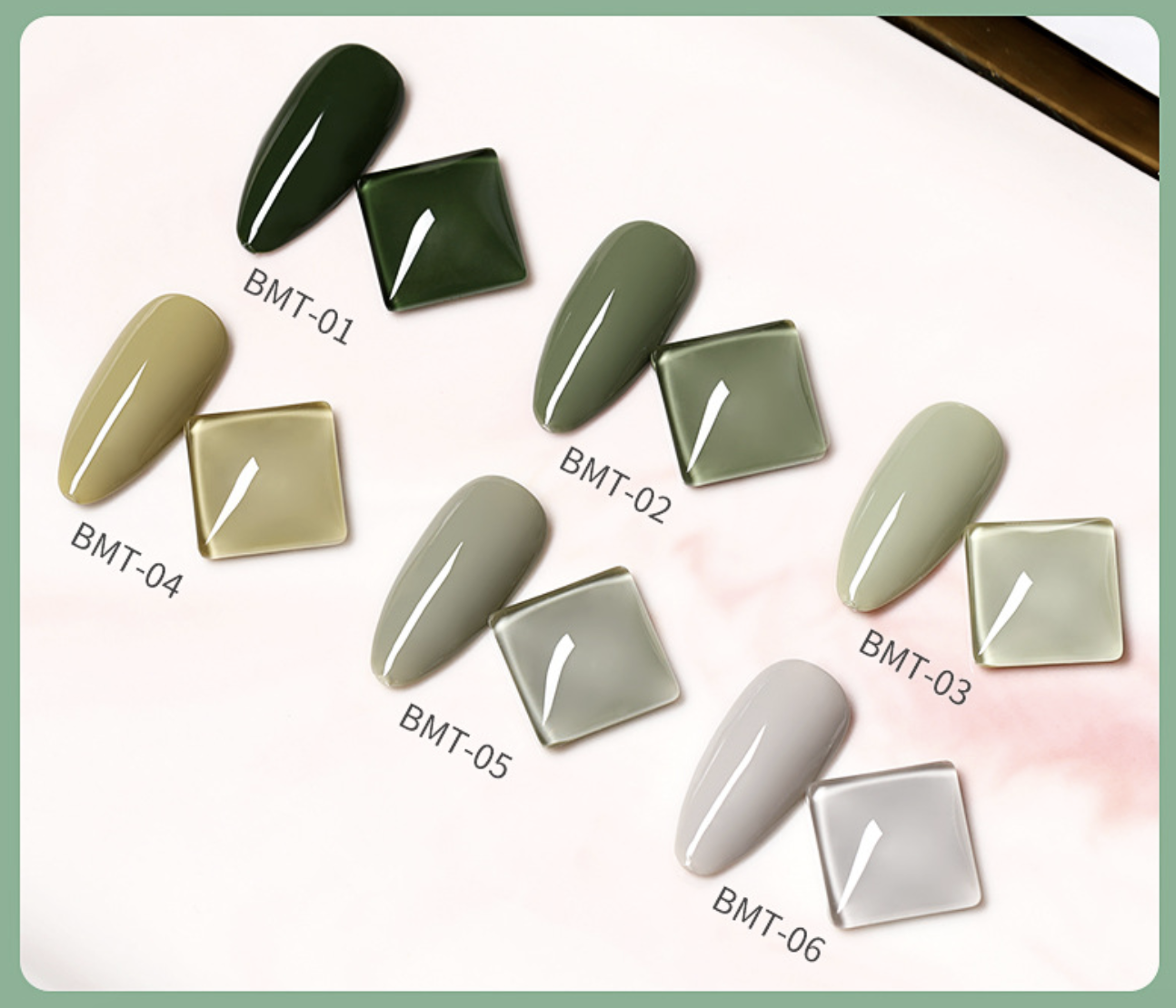Sơn Gel AS Chai Đen Mã BMT 15ml