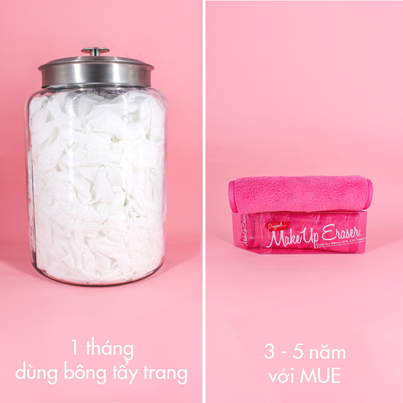 MakeUp Eraser Original Pink Makeup Remover Cloth