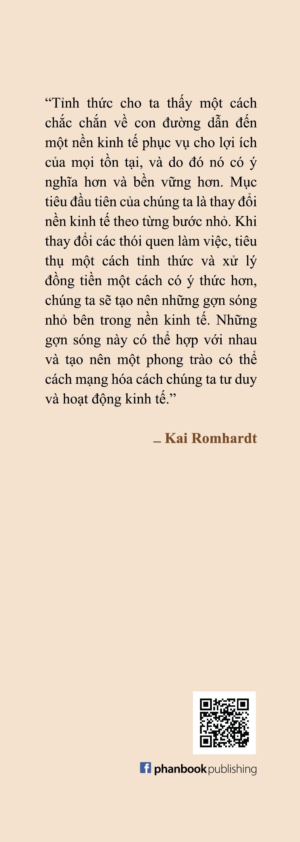 Sách - Kinh Tế Học Phật Giáo - Kai Romhardt