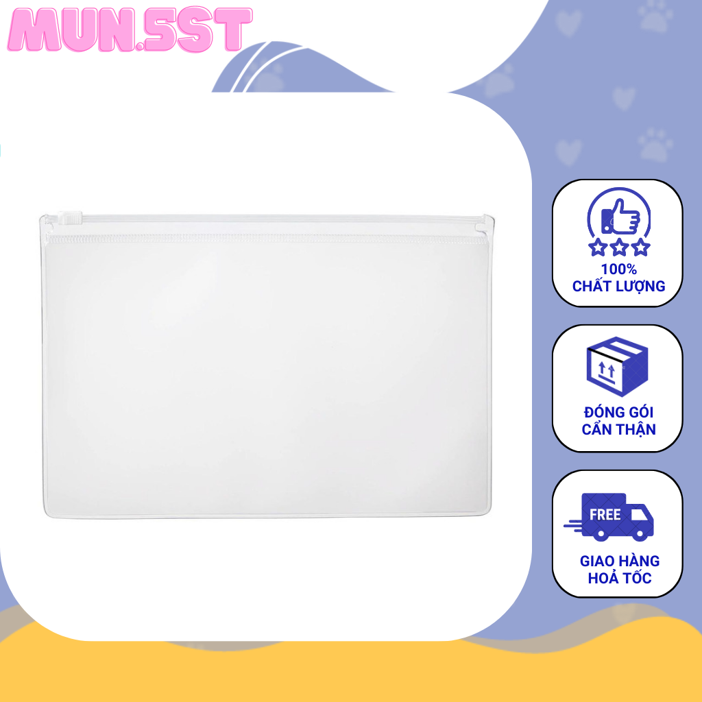 MUJI_ TÚI ZIP EVA B7/ B6/ A5/ A4