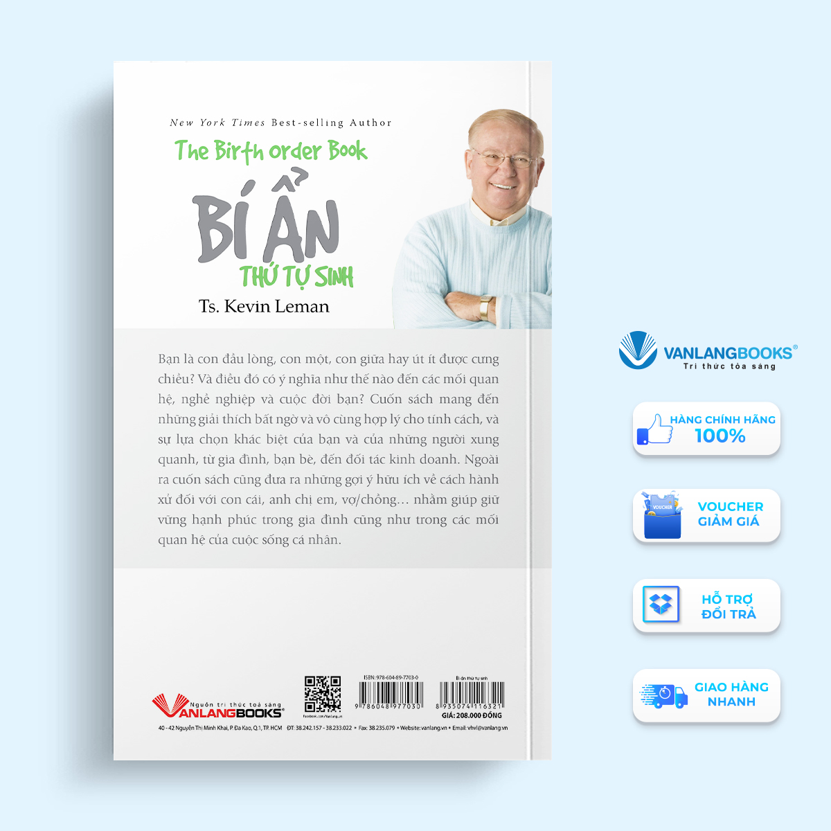 Sách - Bí Ẩn Thứ Tự Sinh-Vanlangbooks