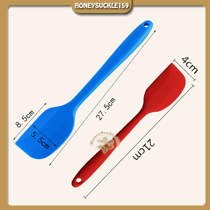 Phới Spatula Silicon Đúc Vét Bột,Nhào Bột 21cm