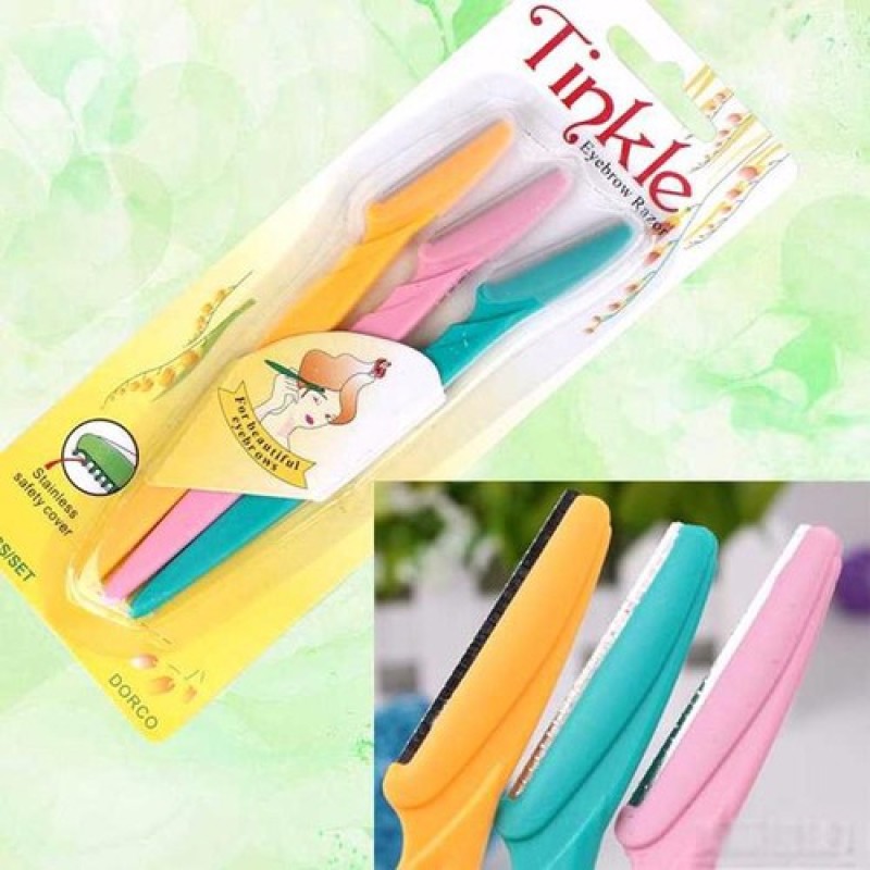 Bộ 3 dao cạo chân mày Tinkle , siêu tiện lợi