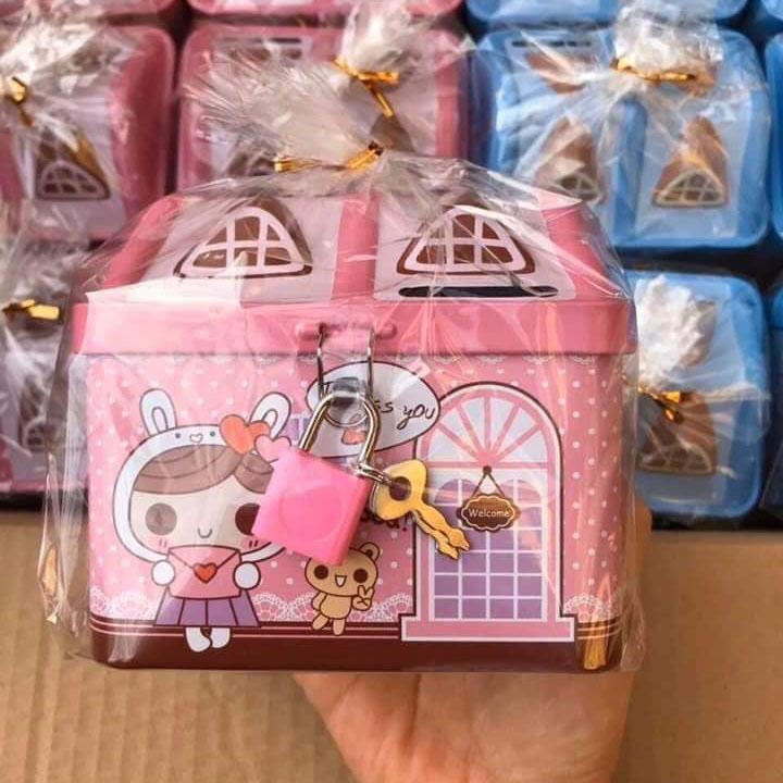 Két Sắt Mini Hình Nhà