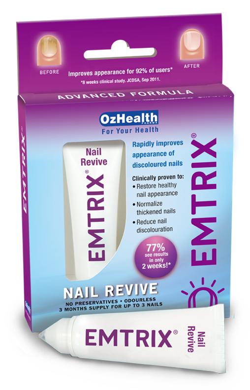 Emtrix khắc phục loạn dưỡng móng, móng ố đen